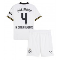 Koszulka piłkarska Borussia Dortmund Nico Schlotterbeck #4 Strój Trzeci dla dzieci 2024-25 tanio Krótki Rękaw (+ Krótkie spodenki)